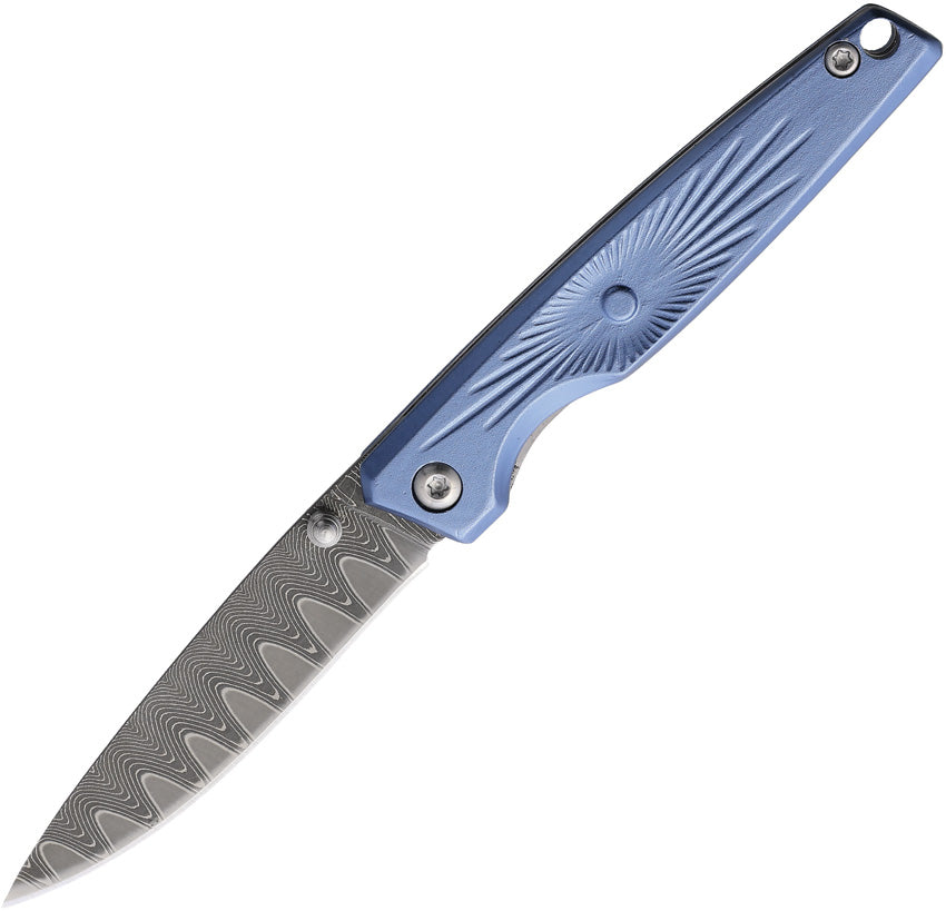 Linerlock Damascus Blue BF210890 RR2695