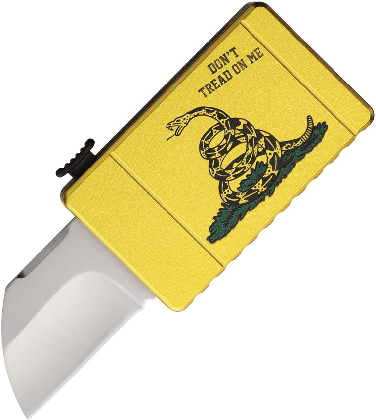 Dont Tread On Me Knife Gold