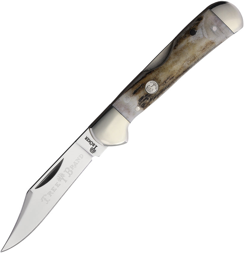 Copperhead Lockback Stag