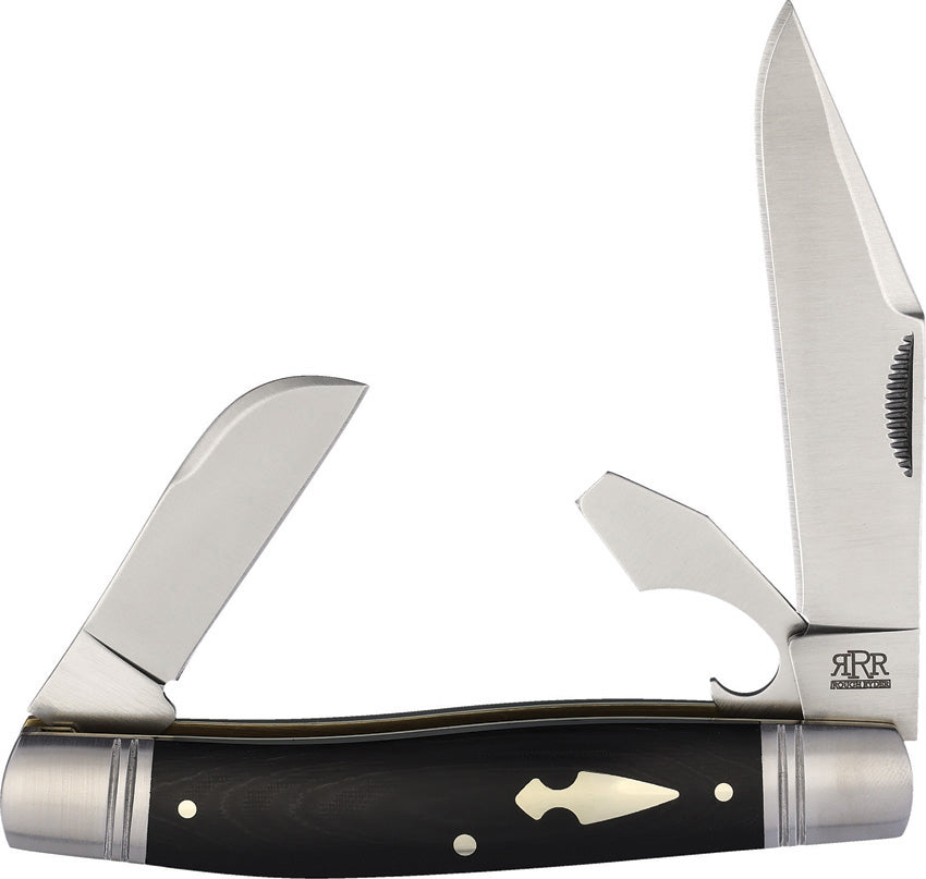 Common Stock D2 Black Micarta