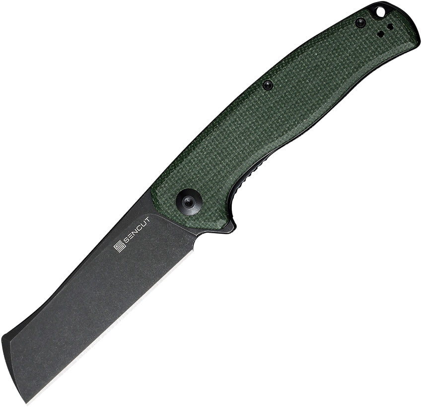 Traxler Linerlock Green Mic S20057C-4
