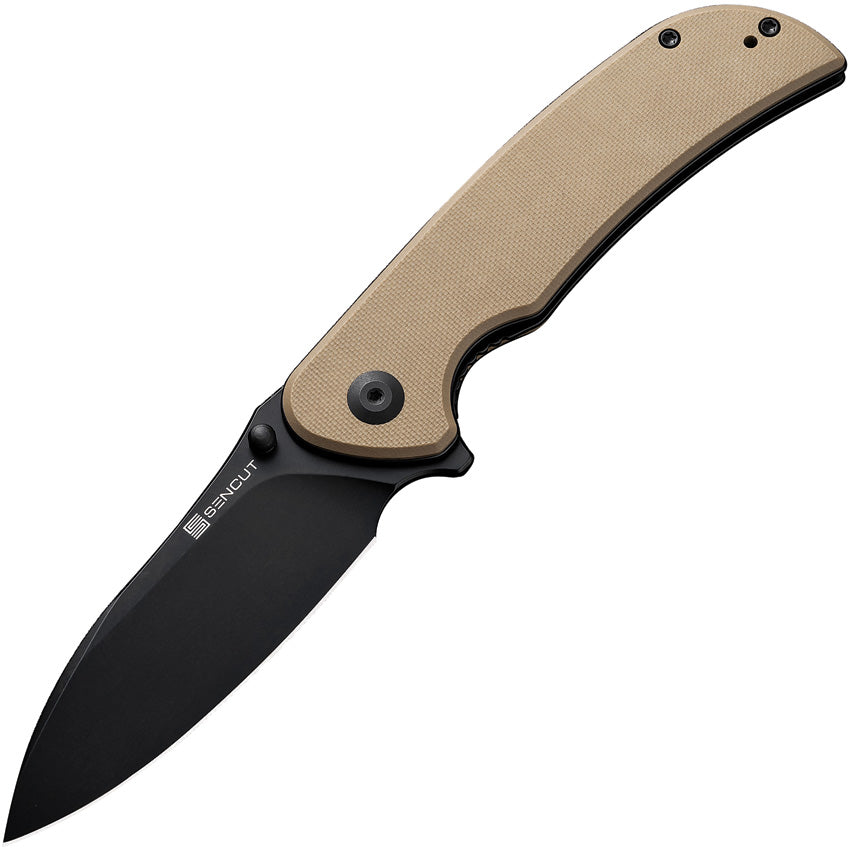 Borzam Linerlock Tan G10 S23077-2