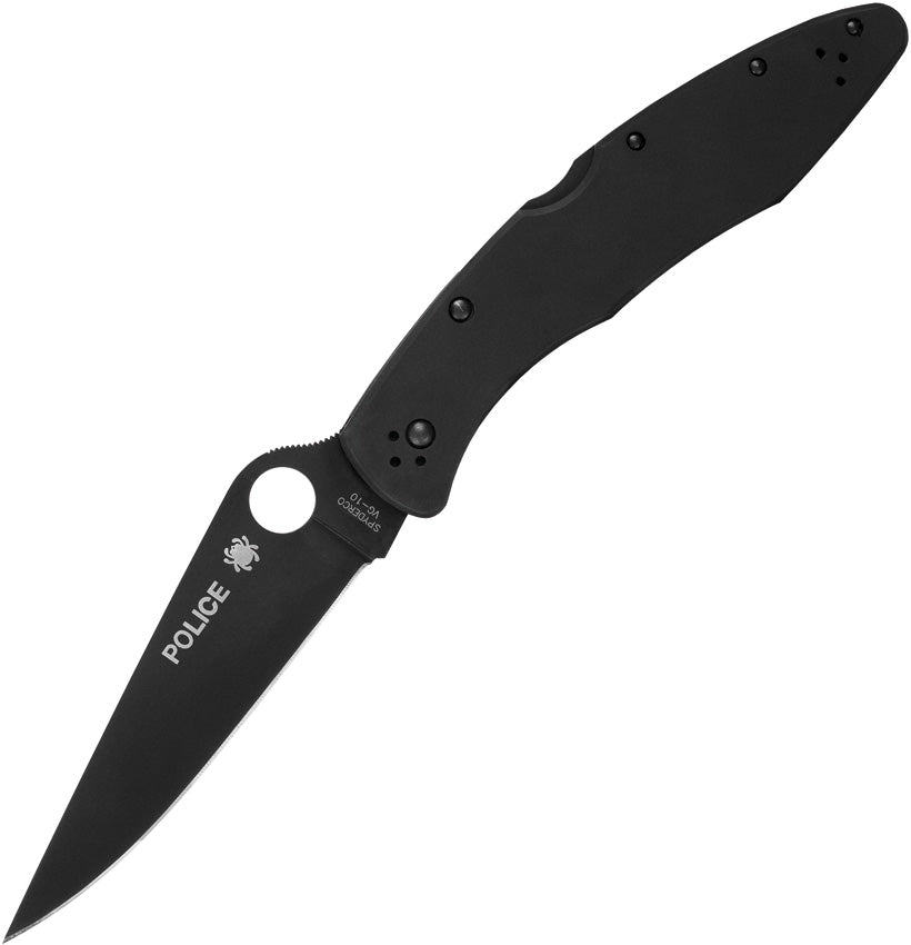 Police Model Lockback Black C07BKP