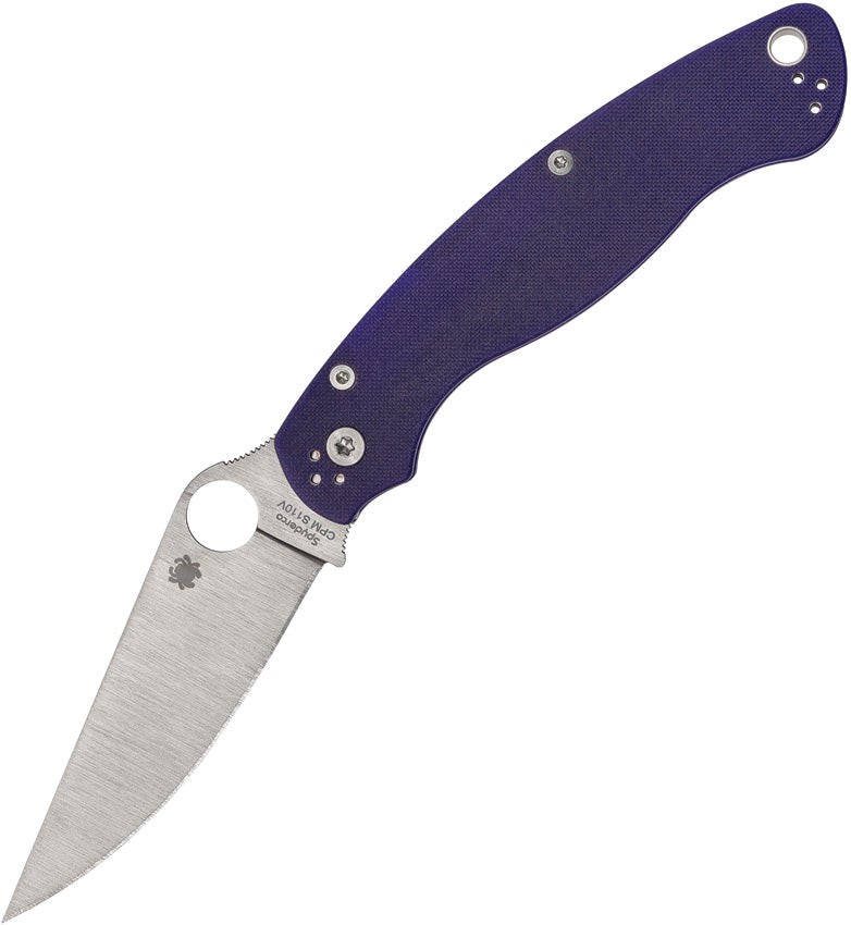 Military 2 Linerlock Dark Blue C36GPDBL2