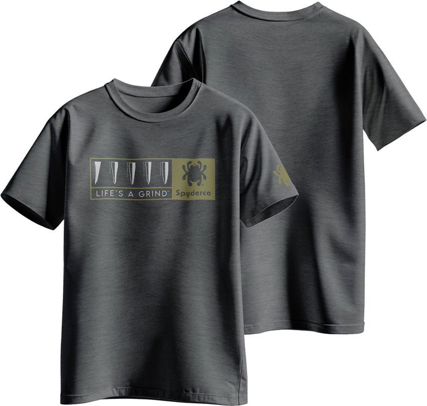 Life's A Grind T-Shirt Gry XL