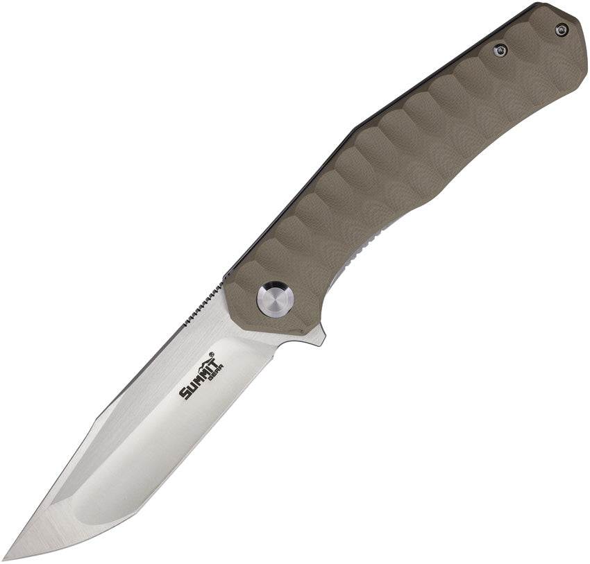 Linerlock Tan G10 61.02.3000271-D2