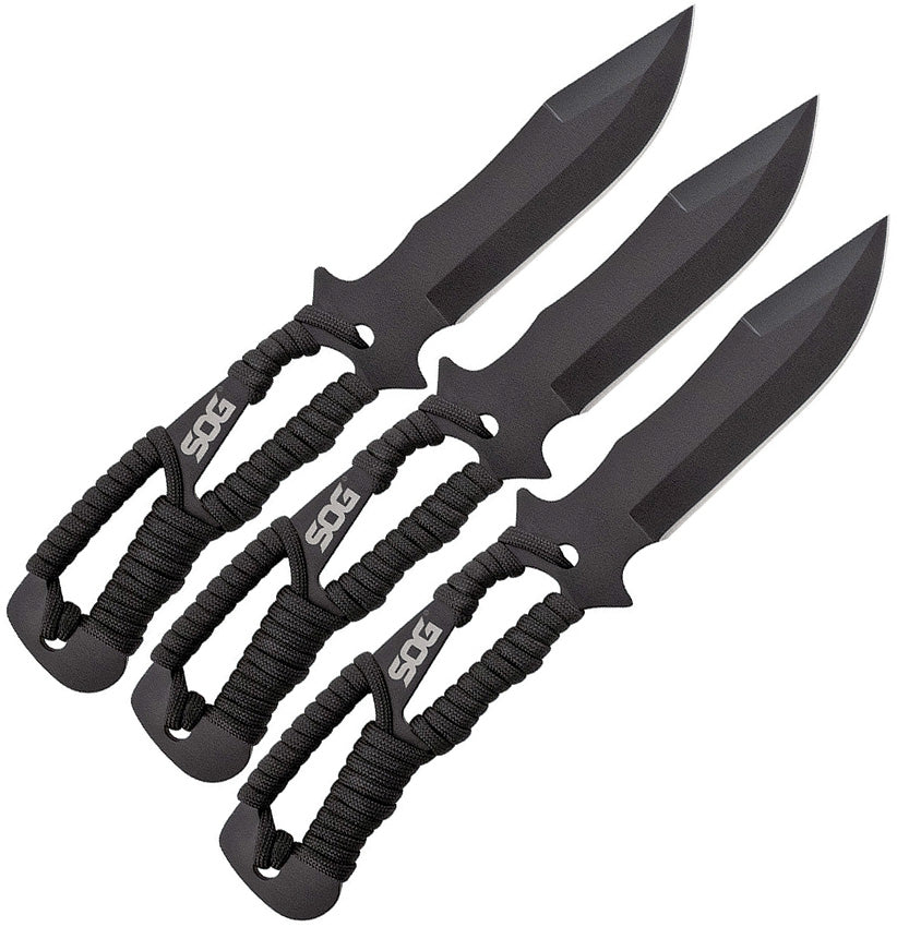 Three Piece Throwing Knife Set F041TN-CP