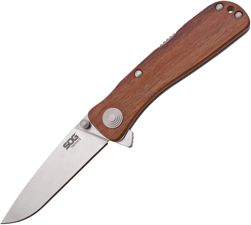 Twitch II A/O Satin Drop Point TWI17-BX