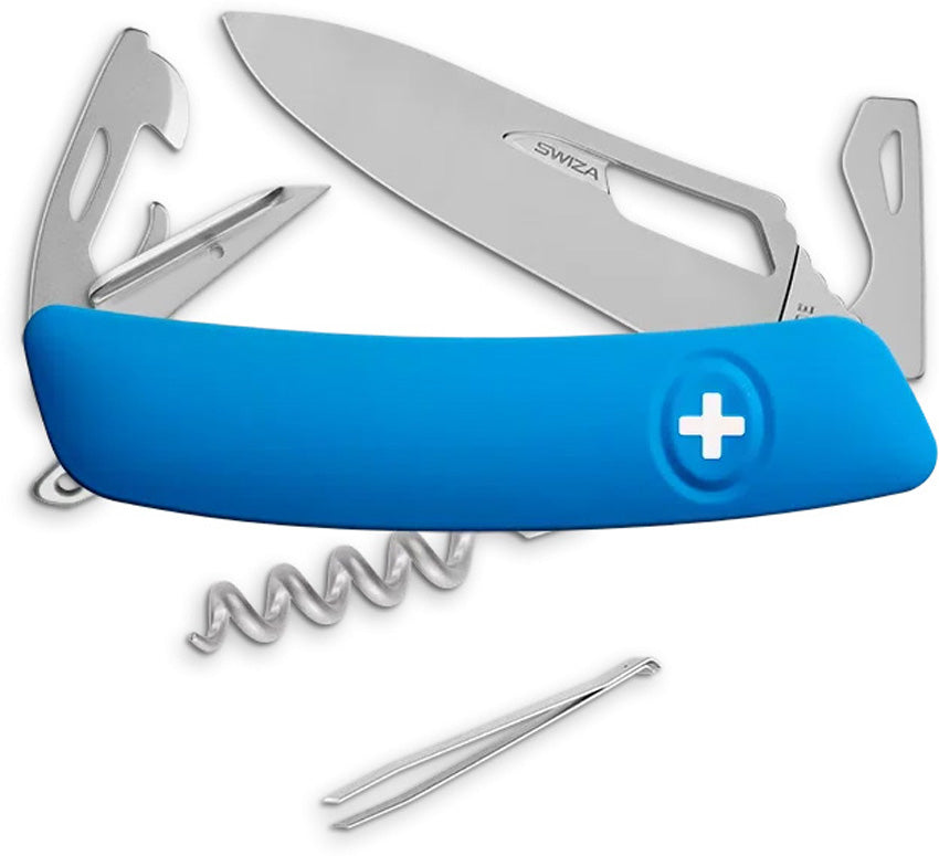 D03 Swiss Pocket Knife Blue KNI.0036.1030
