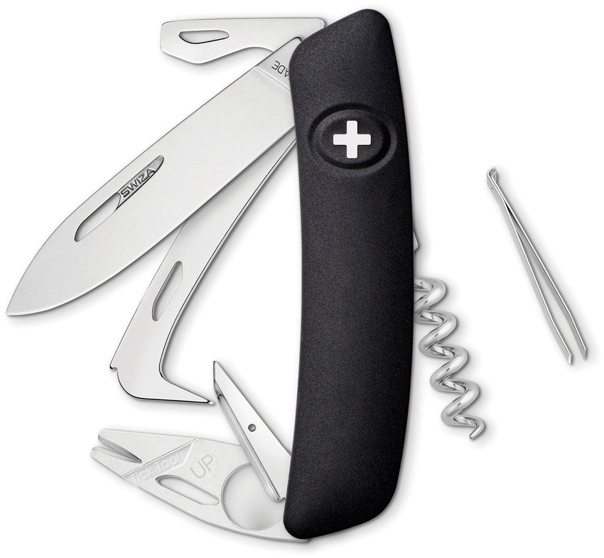 HO05TT Horse Pocket Knife Blk