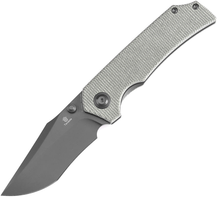 Fermi Linerlock Green Micarta T1122A4