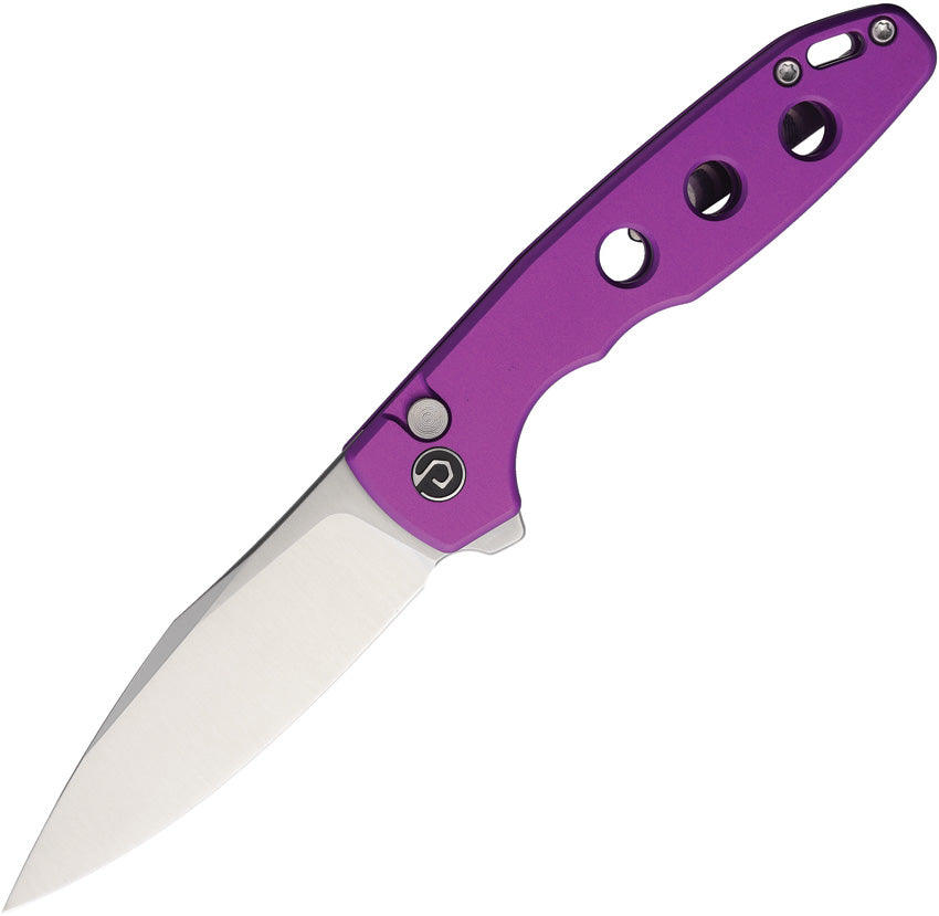 Ghost Button Lock Purple TD016PP