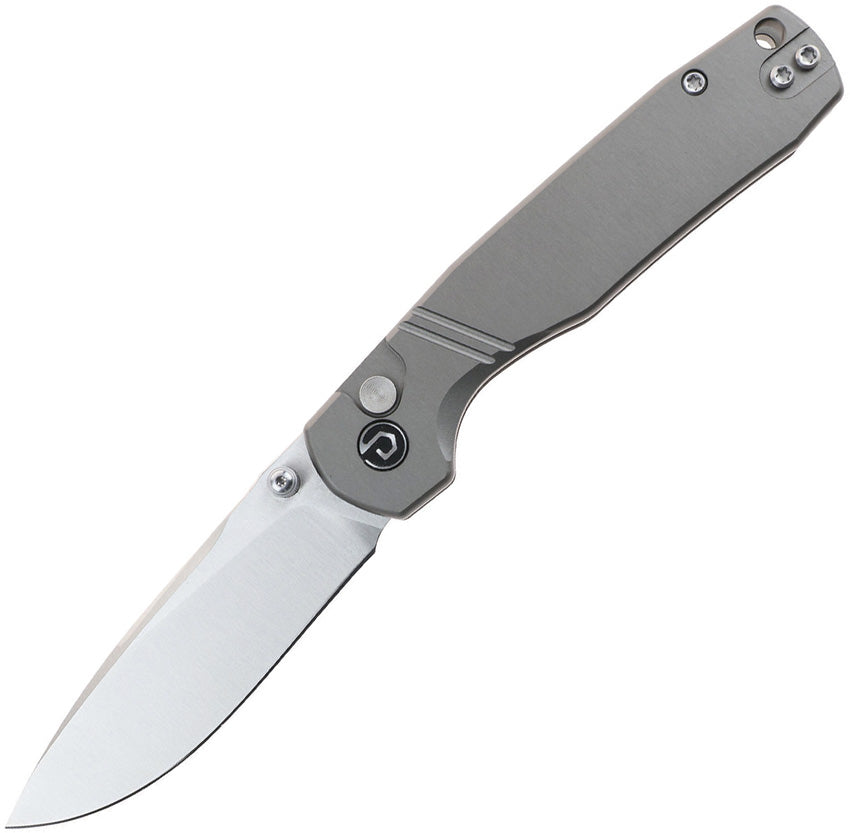 Delta Button Lock Gray TD017GY