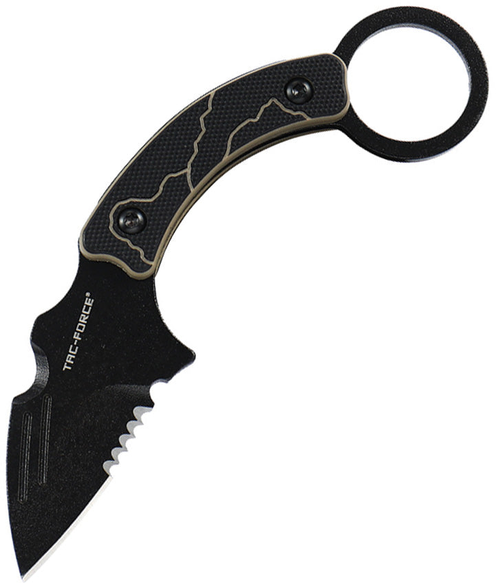 Fixed Blade Black/tan