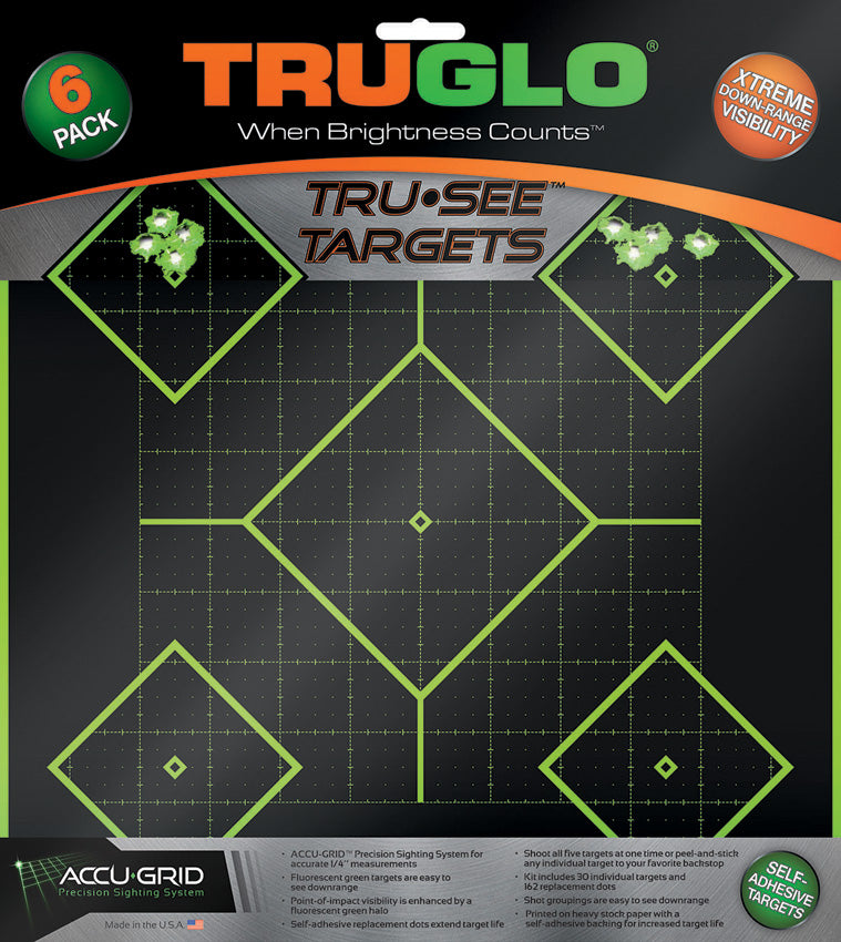 Tru-See Diamond Target 6pk TG14A6