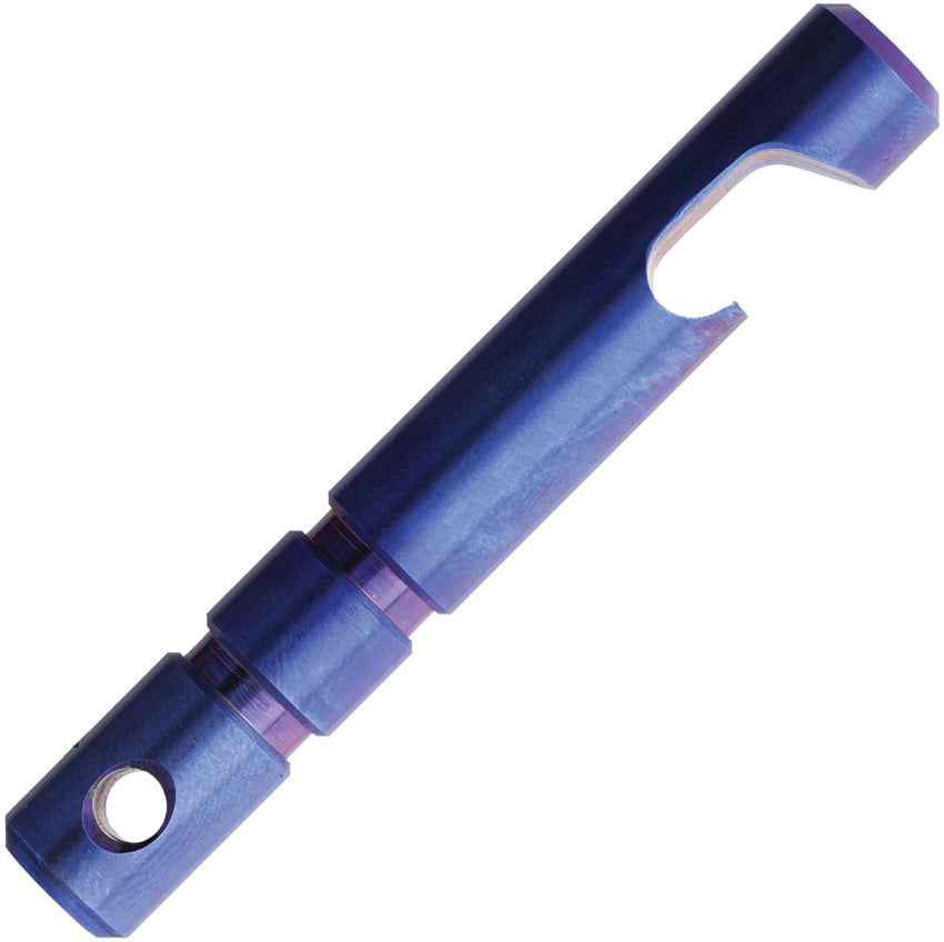 Bottle Opener Ti Cobalt TITANIUM BOTTLE OPENER COBALT