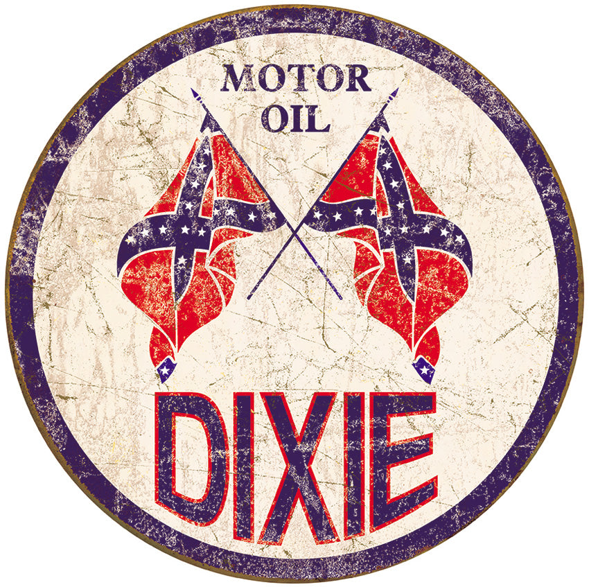 Dixie Motor Oil 1954