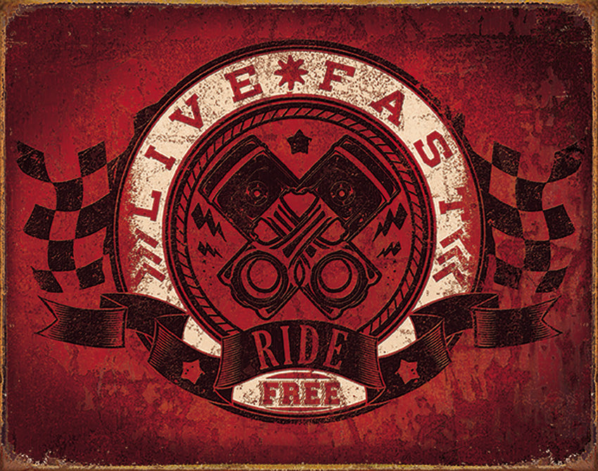 Live Fast Ride Free 2052