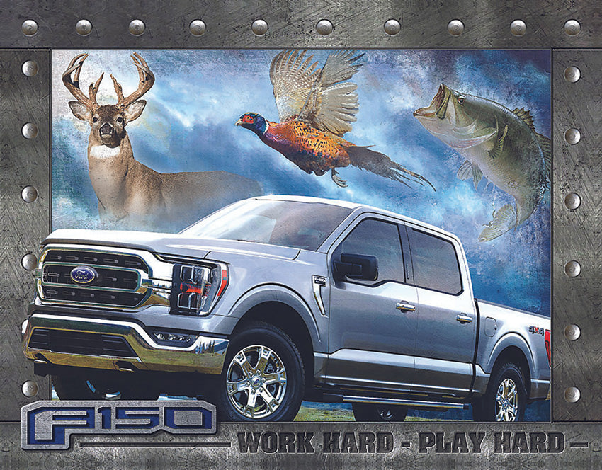 Ford F-150 Tin Sign 2472