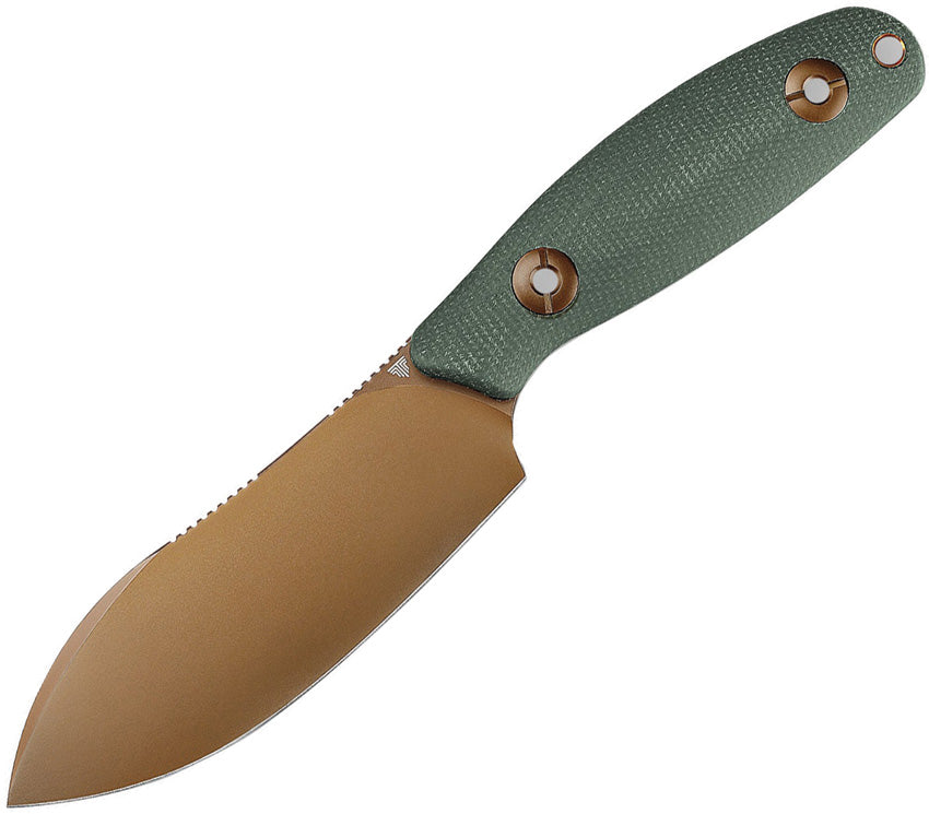 Aubergine Fixed Blade GrnMic JM05-GM-14