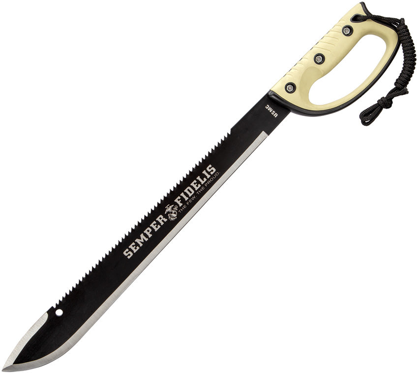 Semper Fi Sawback Machete UC3191