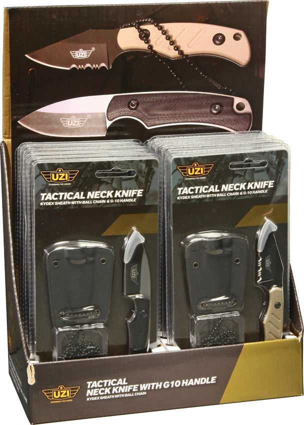 Tactical Neck Knife Display