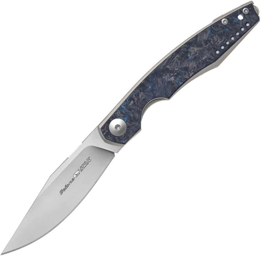 Belone Linerlock Blue CF V5970TIFCB