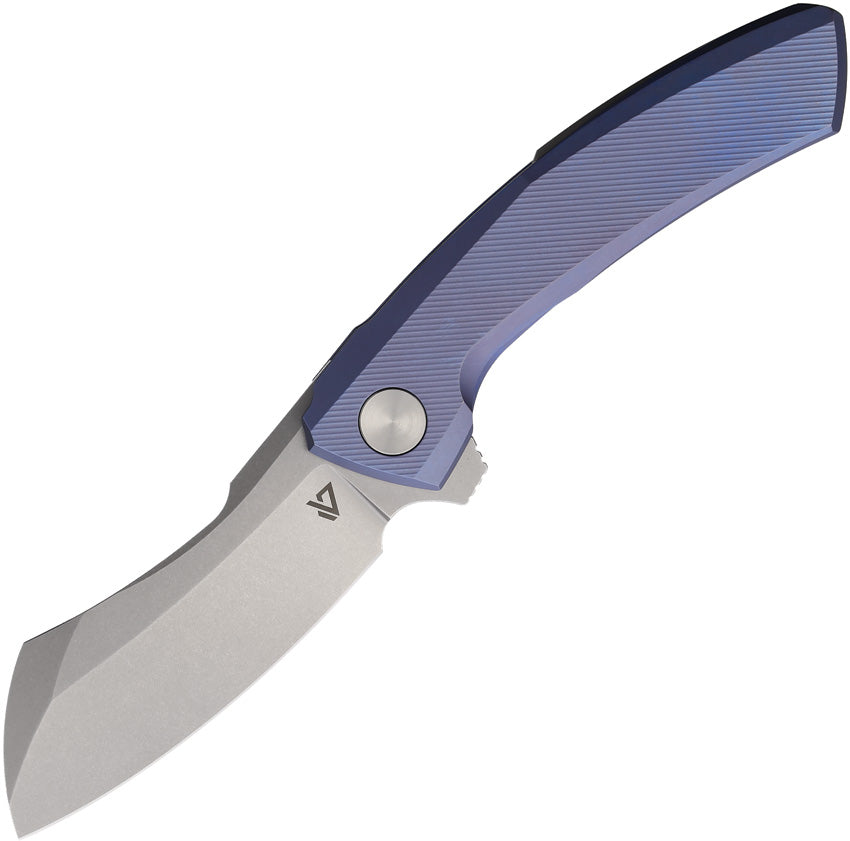 Mini Cleaver Framelock Blue VANG012 MINI CLEAVER BLUE