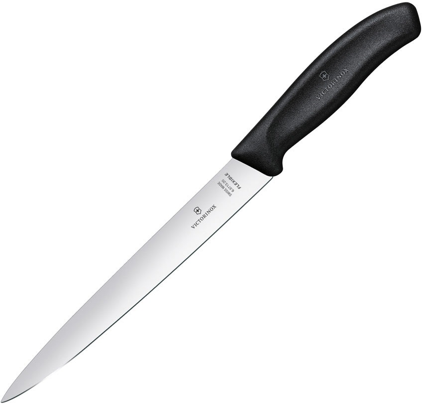 Fillet Knife 8in Black 6.8713.20-X2