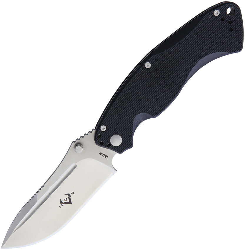 Olympian Linerlock Black G10 V11GPBK