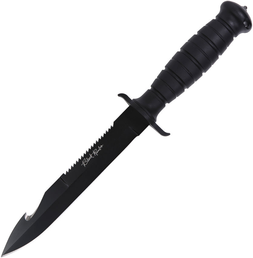 Black Rambo Savage Fixed Blade VFB32FRNPBBK