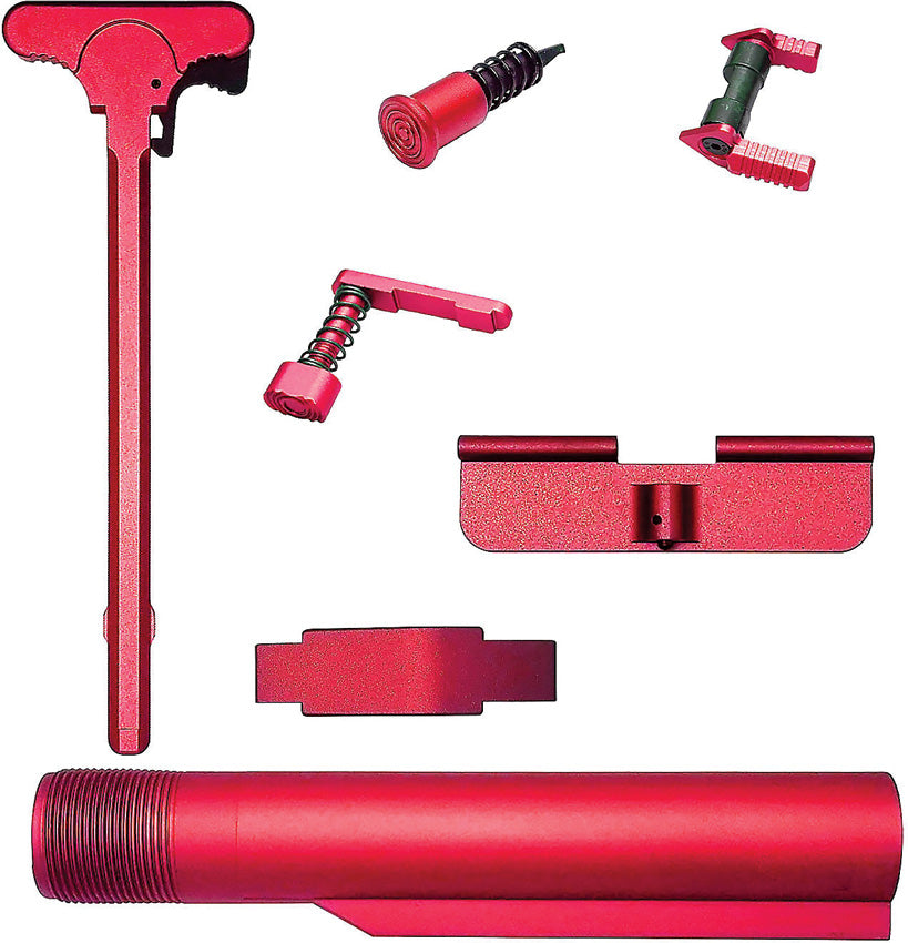 AR15 Parts Kit Red XTS-ADZ-PKRD