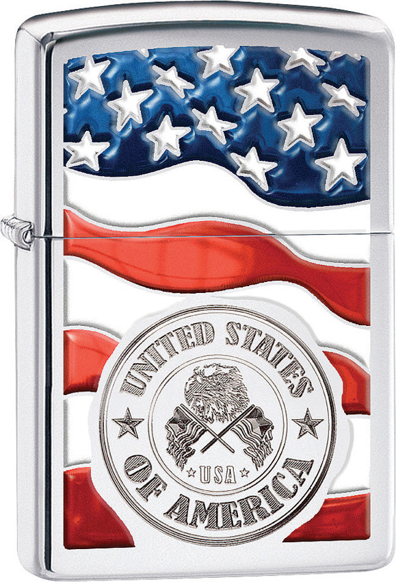 American Stamp on Flag 29395