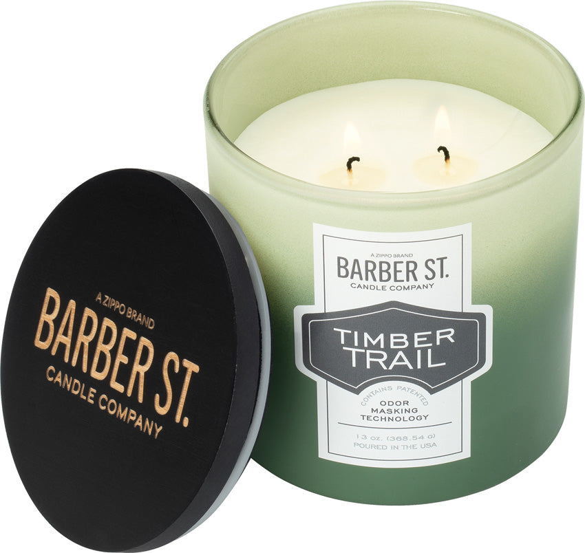 Barber Street Candle TimberTrl 70036