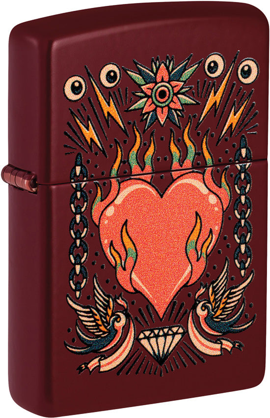 Tattoo Heart Design Lighter 46584
