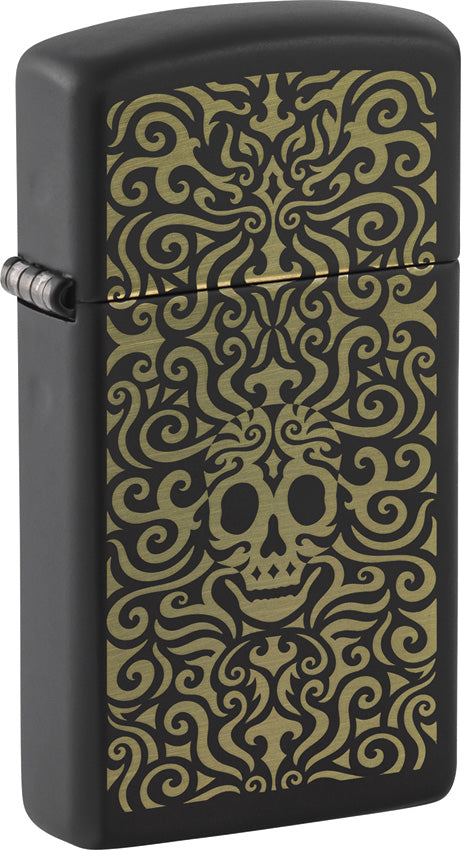 Skull Filigree Design Lighter 48564