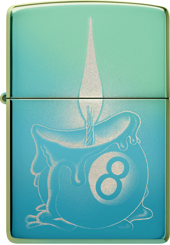 Eight Ball Tattoo Lighter 48615