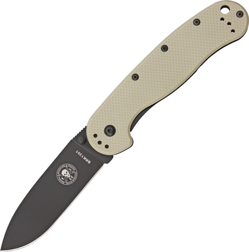 Avispa Framelock Tan/Black D2