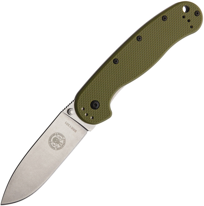 Avispa Framelock Green D2