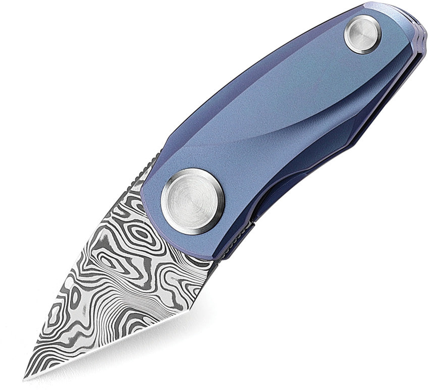 Tulip Framelock Damasteel Blu BT1913G