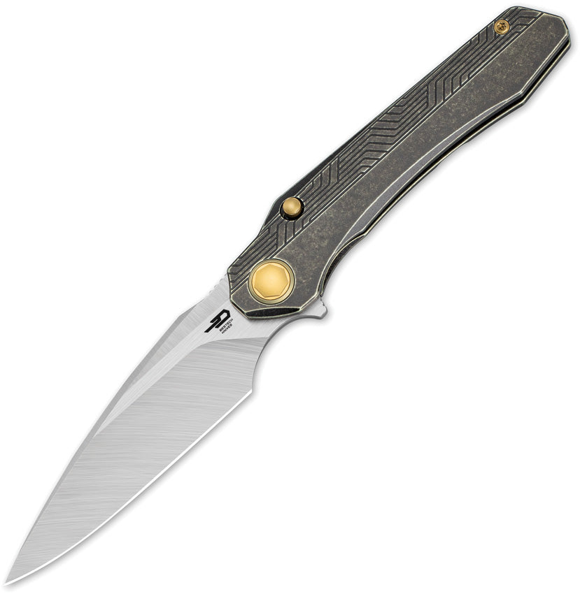 Wet Nelly Button Lock Blk/Gld BT2505C