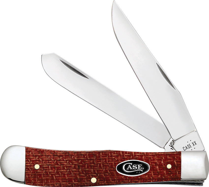 Trapper Red Burlap 12270