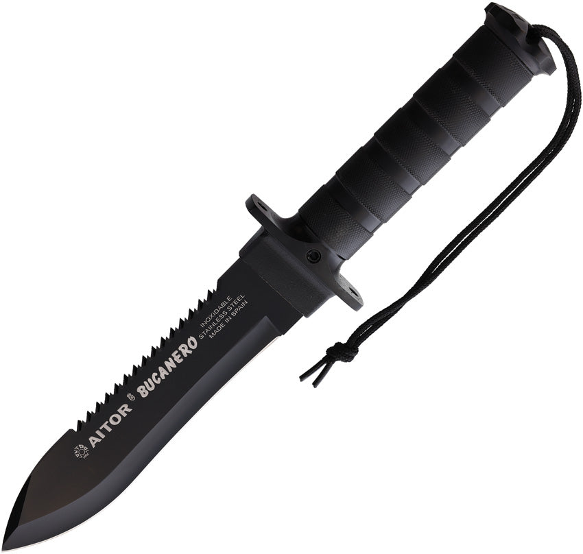 Bucanero Fixed Blade Blk/Blk 16201B