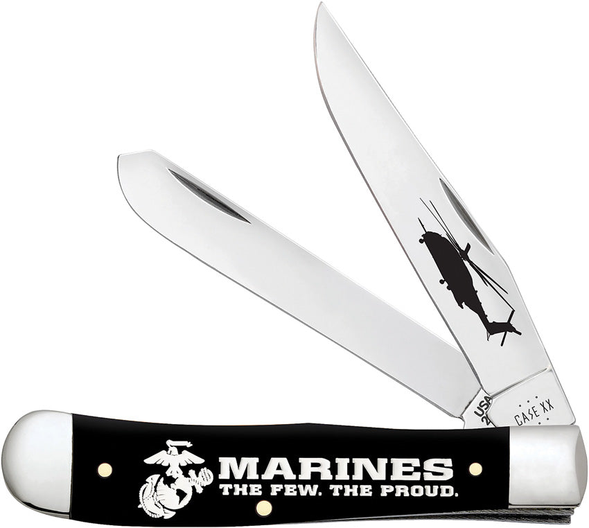 USMC Trapper Black Synthetic 13204