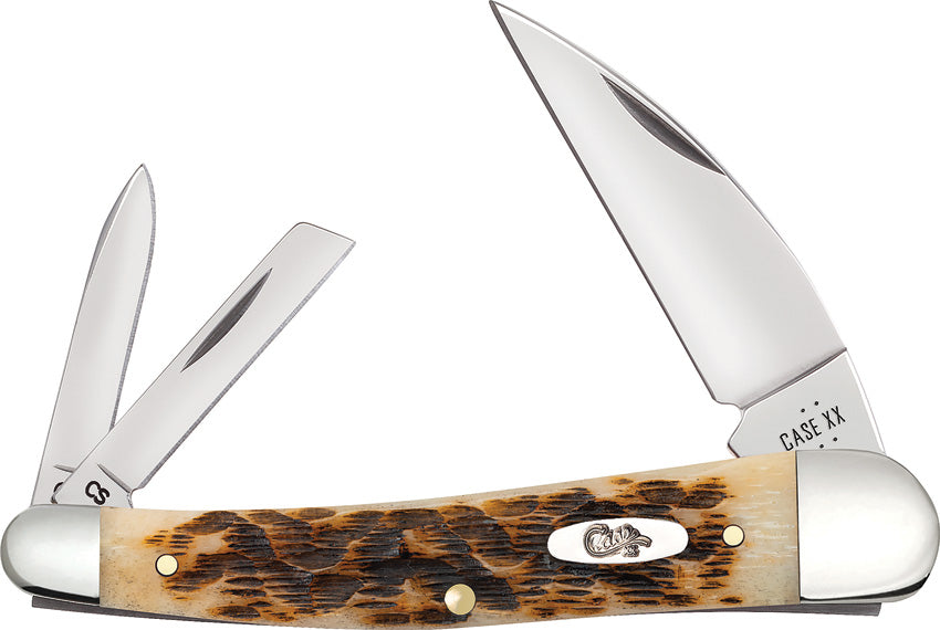 Seahorse Whittler Amber Bone