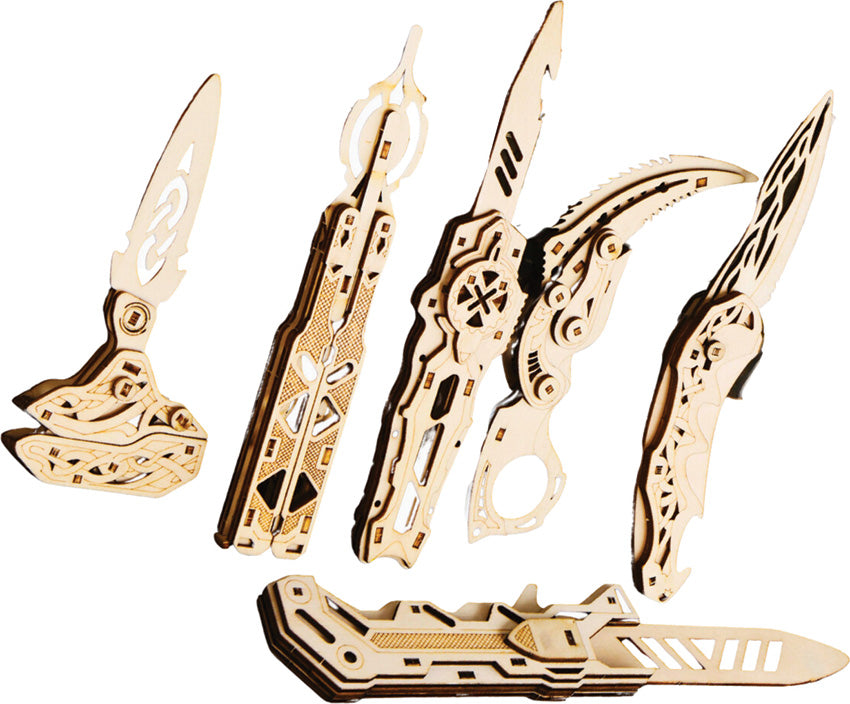 Wood Knife Puzzle Set CBG-PZ-03K