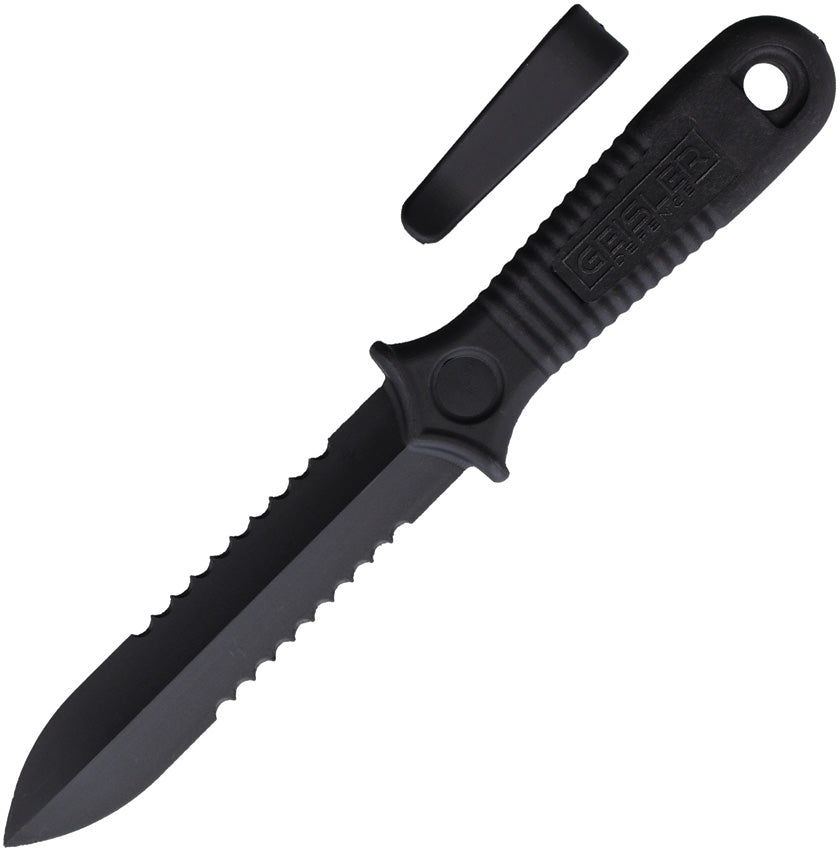 Short Kobe Boot Knife Black 5528