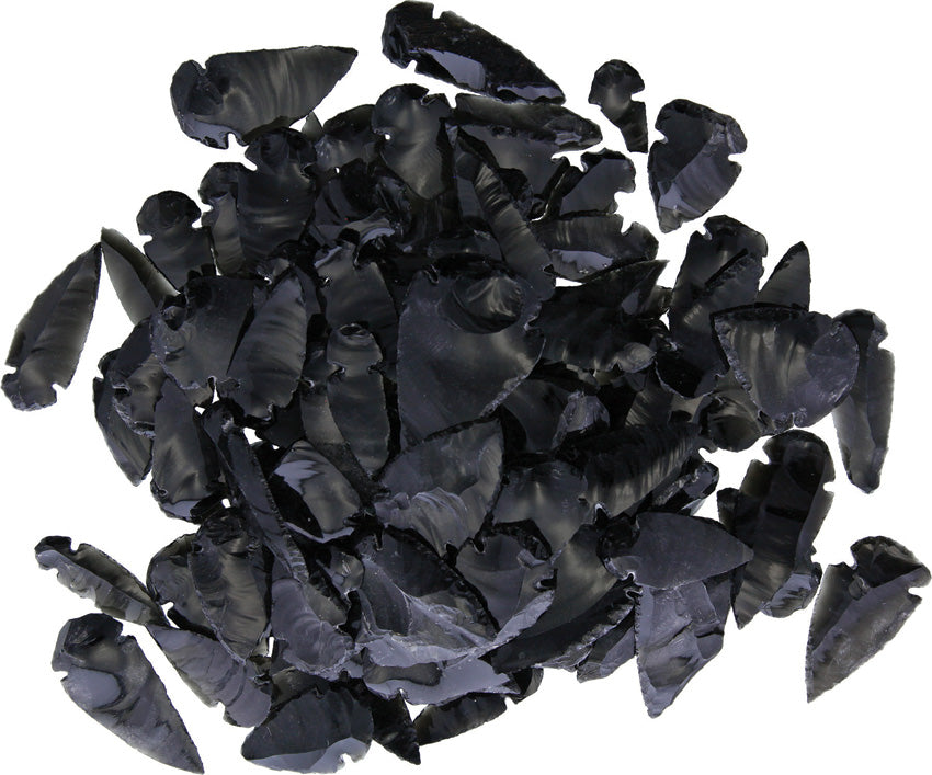 Black Obsidian Arrowhead Asst 30829001 (BAG 100)