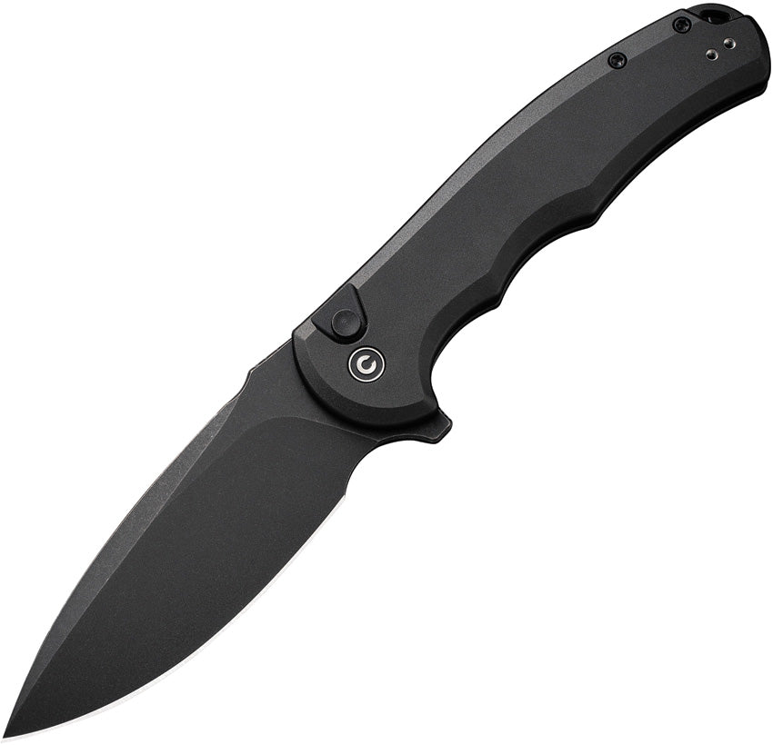 Praxis Button Lock Black C18026E-1