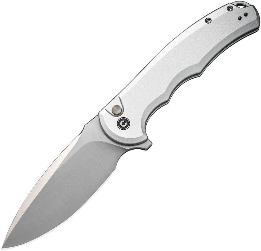 Praxis Button Lock Silver